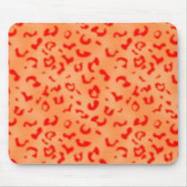 Red Leopard mousepads
