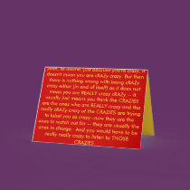 RED LETTER DAY cards