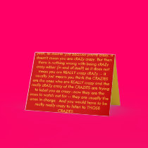 RED LETTER DAY cards