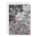 Red Letter Day Goth Wedding Invitation invitation