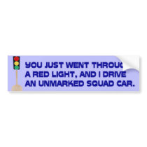 RED_LIGHT bumper stickers by KABSANNIE RED_LIGHT bumper stickers