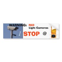 red light, yellow light, WARNING:, RED, I, STOP... bumper stickers by MrRhodes2004 red light, yellow light, WARNING:, RED, I, STOP... bumper stickers