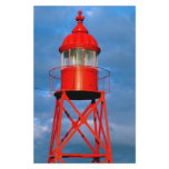 Red lighthouse stationery design