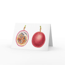 Red Lilikoi Passion Fruit cards by joeyartist Red Lilikoi Passion Fruit cards