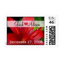 Red Lily postage