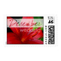 Red Lily stamp