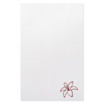 Red Lily Stationery Design