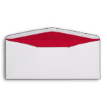 Red Lined #10 Envelopes