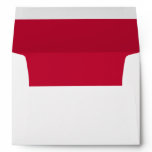 Red Lined A7 Greeting Card Envelopes