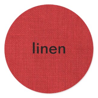 Red Linen Fabric Texture