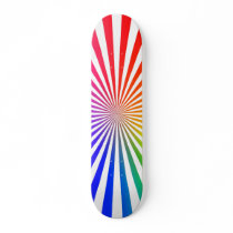 Red Lines: Custom Skateboard