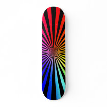 Red Lines: Custom Skateboard
