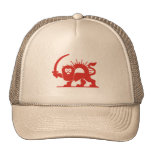 Red Lion with Sun, Iran Hats