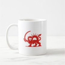 Red Lion with Sun, Iran Mug