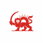 Red Lion With Sun, Iran Photo Cut Outs