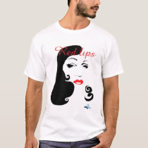 Red lips 3 t-shirts