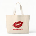 Red Lips Bag by UofMom Red Lips Bag