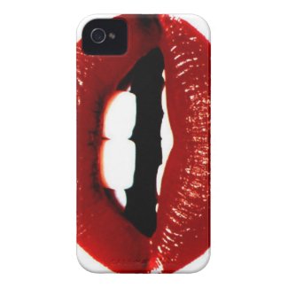 Red Lips iPhone 4 Covers