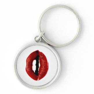 Red Lips Key Chains