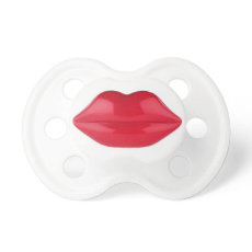 RED LIPS PACIFIER