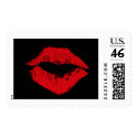 Red Lips Stamp