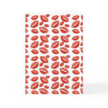 Red Lips Valentine's Day Card