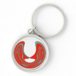 Red Liquid Charm Keychain keychains