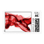 red liquid postage stamp