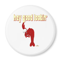 Red Lobster Chef Hey Good Lookin' magnets