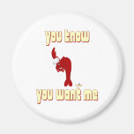 Red Lobster Chef You Know You Want Me Refrigerator Magnets