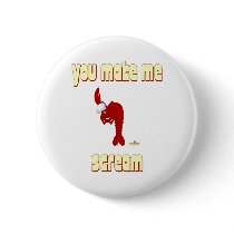 Red Lobster Chef You Make Me Scream buttons by animalacres Red Lobster Chef You Make Me Scream buttons