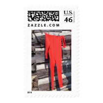 Red Long Johns postage