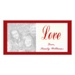 red love photo cards