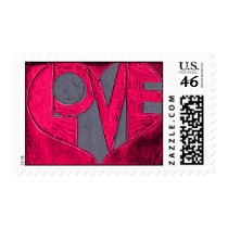 Red Love Stamp