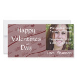 Red Love Valentine Photo Card