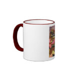 Red Maple Autumn Leaves mugs