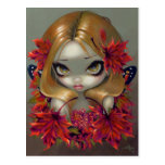 "Red Maple Fairy" Postcard postcards