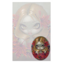 "Red Maple Fairy" Stationery