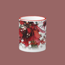 Red Maple Keys Botanical Fathers Day mugs