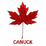 Red Maple Leaf Canadian Emblem Canuck for Kids T Shirt