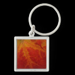 Red Maple Leaf Keychain