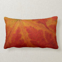 Red Maple Leaf Pillow