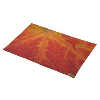 Red Maple Leaf Placemat