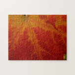 Red Maple Leaf Puzzle