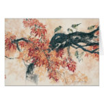 Red Maples Greeting Cards