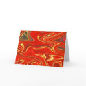 Red marble cards