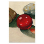 RED MARBLE, RIVER STONES: ART: REALISM CUSTOMIZED STATIONERY