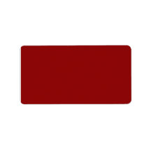 Red maroon personalized address labels
