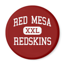 Red Mesa - Redskins - High - Teec Nos Pos Arizona magnets by customteamsportswear Red Mesa - Redskins - High - Teec Nos Pos Arizona magnets