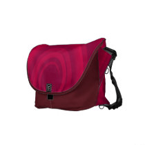 red messenger bag
